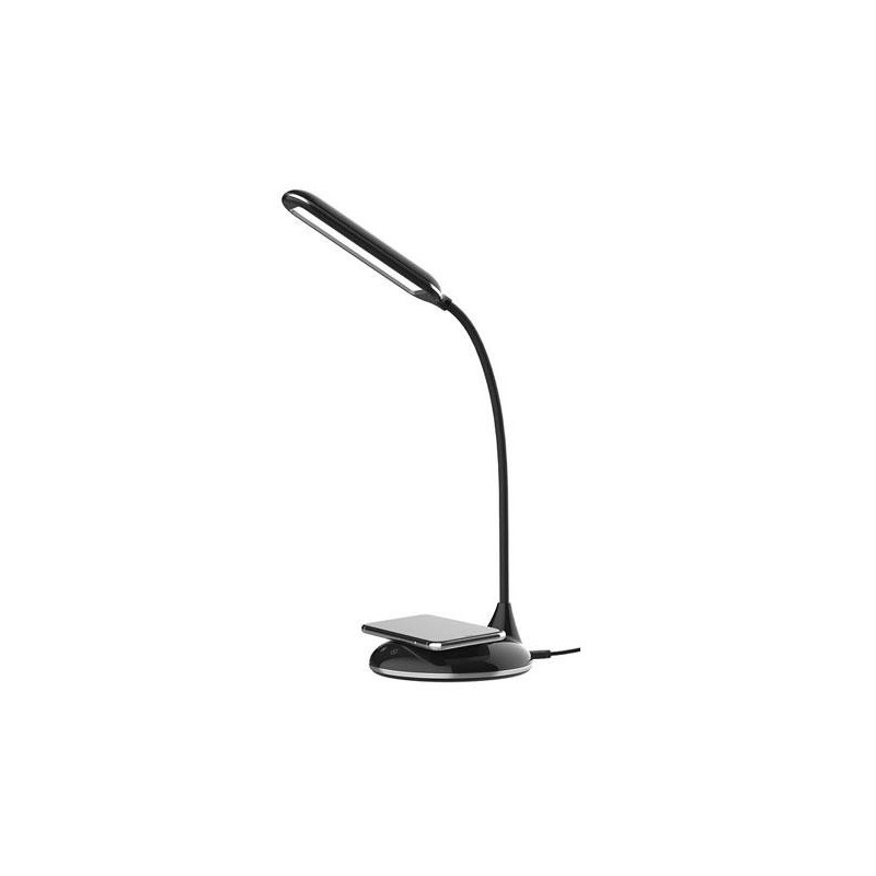 Lampara de mesa Led 5W Ledia Na0232 + Cargador rapido inalámbrico Qi  5w / Negro / Mtk / 2002322