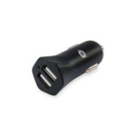 Cargador de coche-mechero Usb x2 / 12w / Carden03b / Conceptronic