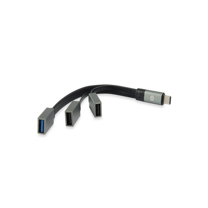 Hub Type-C a 1xUsb 3.1 / 2xUsb 2.0 / Gris / HUBBIES01G / Conceptronic