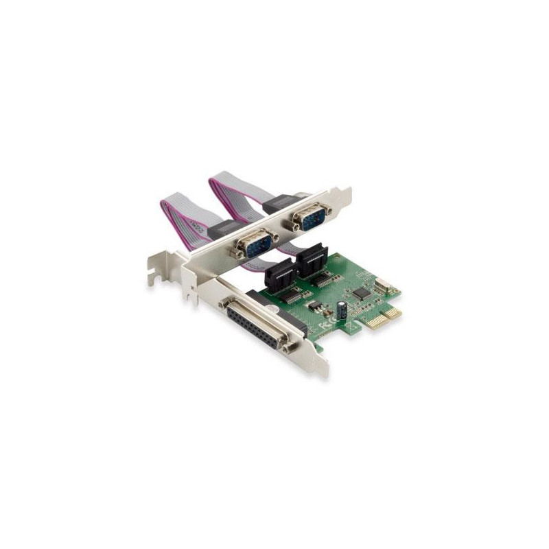 Tarjeta Pci Express Paralelo + 2x Puertos Serie Conceptronic / Spc01g / Adaptador perfil bajo