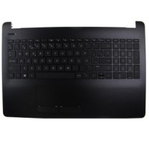 Top case + Teclado compatible para portátil HP 15-BS / 15-BW Negro brillo