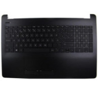 Top case + Teclado compatible para portátil HP 15-BS / 15-BW Negro brillo