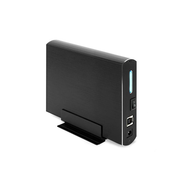 Caja externa aluminio 3.5 USB 3.0/3.1 Gen 1 Sata Tooq Negra TQE-3531B