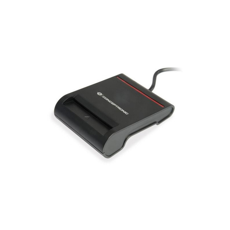 Lector Dnie 3.0 Externo Conceptronic USB 2.0 / eID / Negro / SCR01B