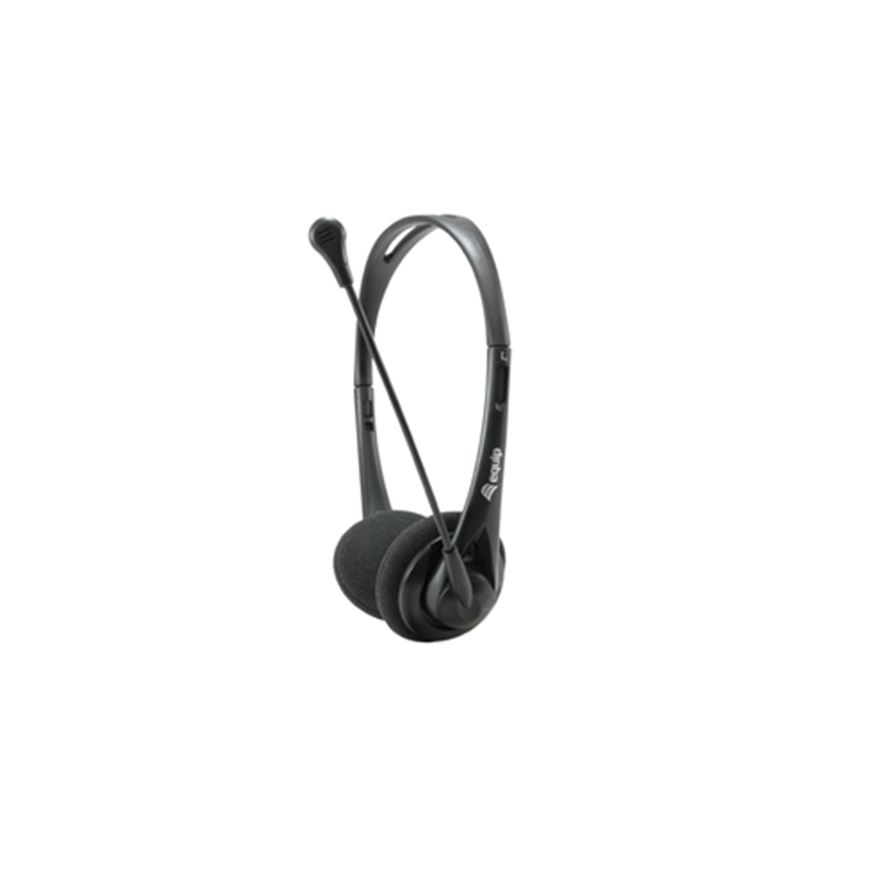 Auriculares con Microfono Equip Life  / Ps4 / Xbox / Control de volumen / Jack 3.5mm / VoIp / negro / 245302