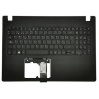 Top case + Teclado compatible para portátil ACER A315-21 Negro