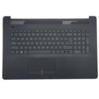 Top case + Teclado compatible para portátil HP 17-BS / 17-BY Negro brillo Intro vertical