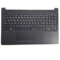 Top case + Teclado compatible para portátil HP 15-DA / 15-DB Negro