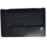 Top case + Teclado compatible para portátil HP 15-BC Negro