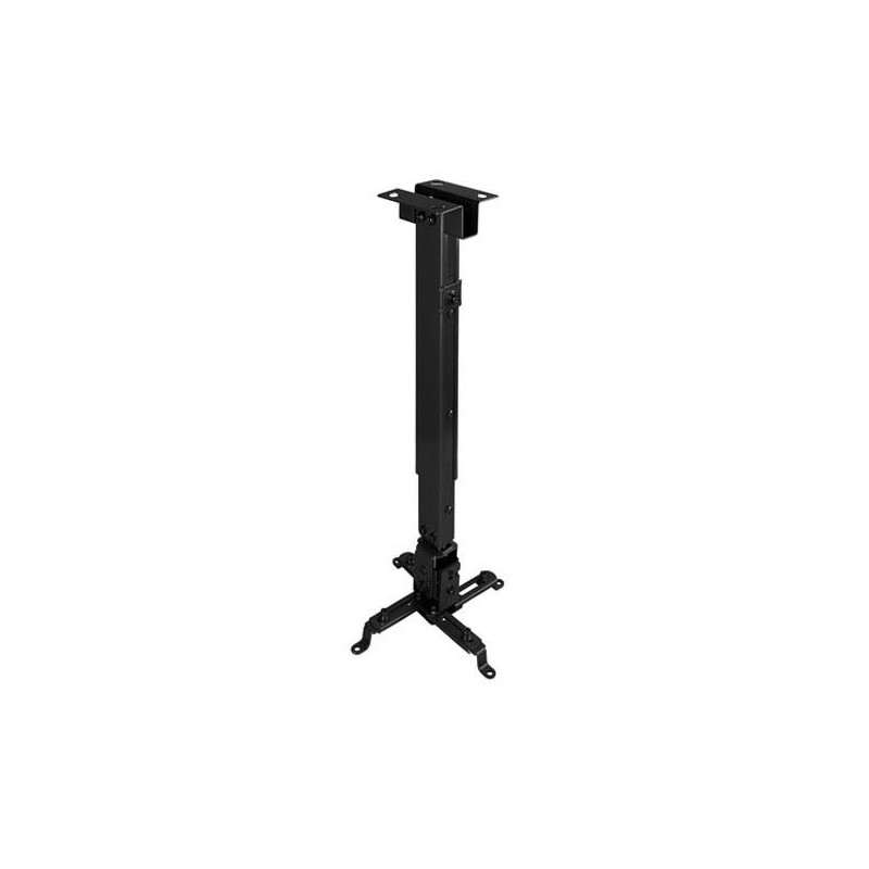 Soporte proyector techo pj2012t-b inclinable Negro