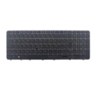 Teclado compatible para portátil HP 755 G3 / 850 G3 Marco Gris Retroiluminado + Pointstick