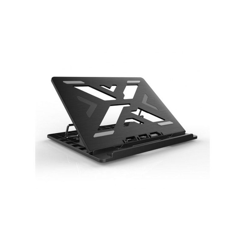 Base refrigeradora Conceptronic Thana Ergo S / Hasta 15.6 Pulg. / Ergonomica / 7 niveles de altura / THANA03B