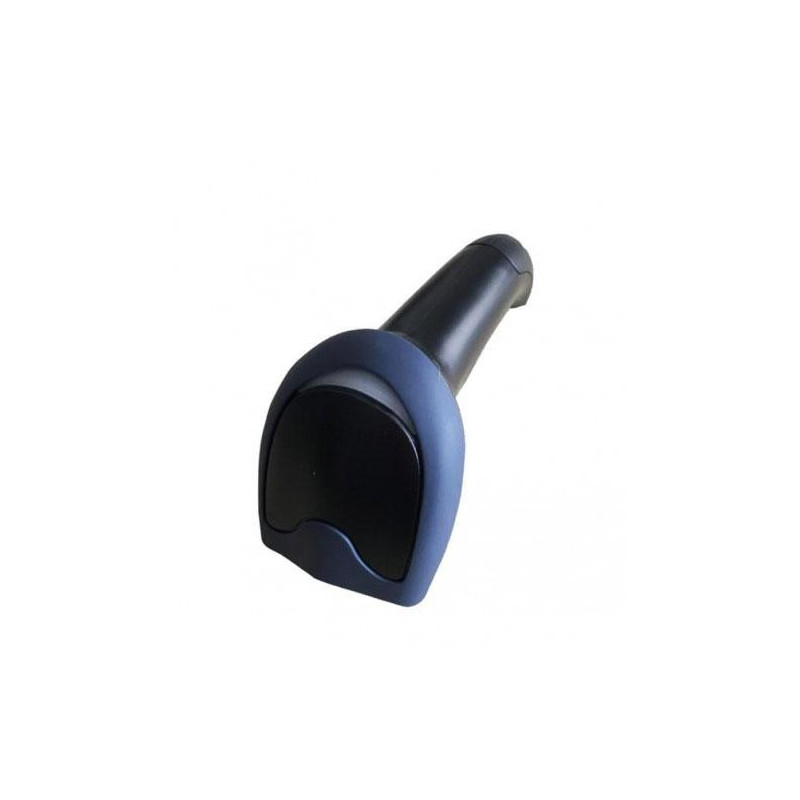 Lector codigo de barras laser Eightt + Soporte / 1D / Rs232 / Usb / PS-2 / Negro / ESC-1D