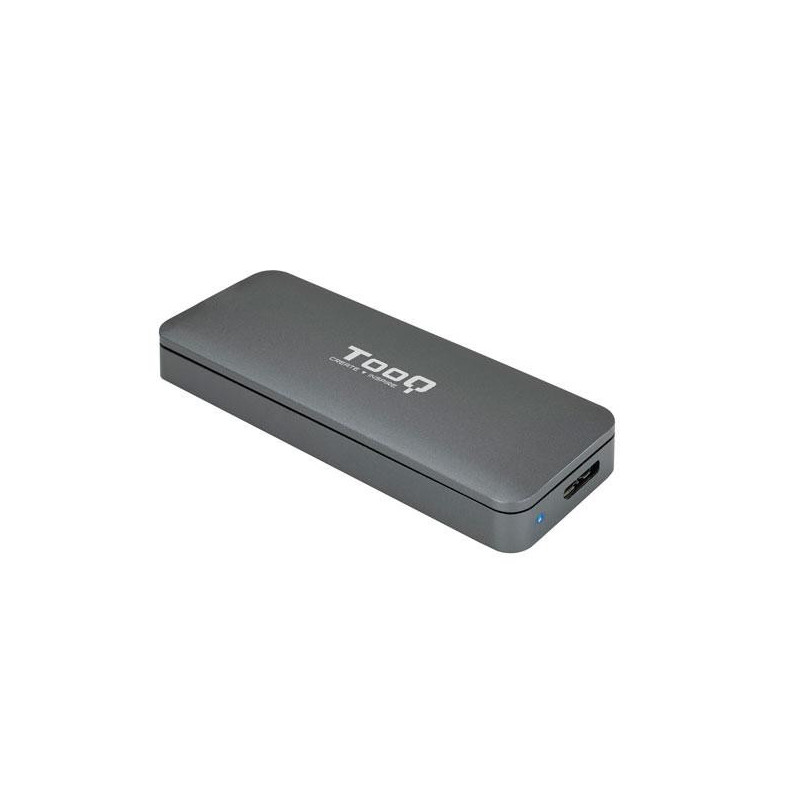 Caja externa SSd M.2 Ngff USB 3.1 Gen1 / Tooq / Gris / TQE-2281G