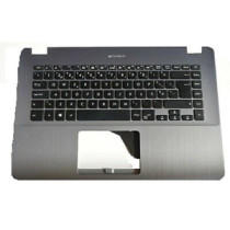 Top case + Teclado compatible para portátil ASUS F505BA Plata