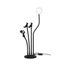 Anillo de Luz led Tree 4 en 1 de mesa Nr9104 2xSoportes Flexibles Movil  1x Soporte Microfono