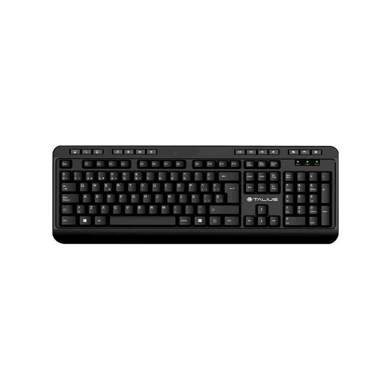 Teclado USB Talius Kb-503 Multimedia Negro / TAL-KB503