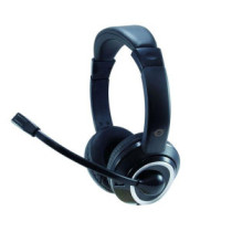 Auriculares con Microfono Conceptronic Polona 02b / estereo / Jack 3.5mm / VoIp / negro
