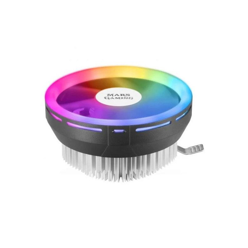 Ventilador Cpu Mars Gaming Mcpu120 Chroma Rgb / Perfil bajo / Fan 120mm / PWM 4 Pines / Multisocket Intel - Amd / Am4 / Lga1700