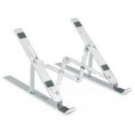 Soporte aluminio plegable para portatil Hasta 15\  Tooq TQLRS0033-AL / 7 niveles de altura / Tablets / Movil"