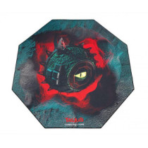 Talius Floorpad 800 Alfombra de Suelo Octogonal Gaming / Diametro 120cm / Resistente al Agua