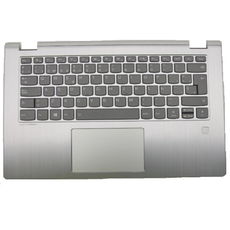 Top case + Teclado compatible para portátil LENOVO 530-14IKB Plata