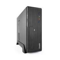 Caja Micro ATX Tooq TQC-3006DU3C + Fuente 500w Negra