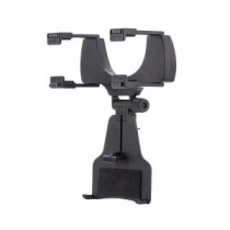 Soporte de coche para Movil Espejo retrovisor 3.5 - 6.8 Pulgadas  / E6279 / Negro / 200332
