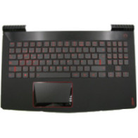 Top case + Teclado compatible para portátil LENOVO Y520-15IKBN Negro