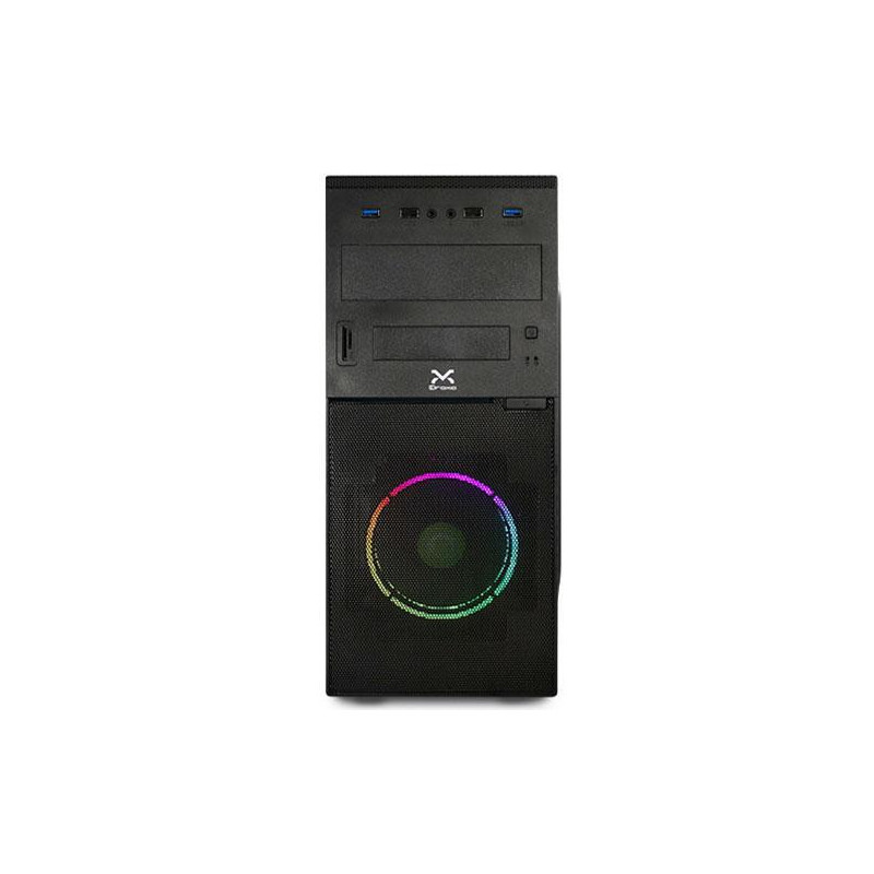 Caja ATX Gaming Droxio IRATI / Usb 3.0 / Lateral Metacrilato / Fan RGB 120mm