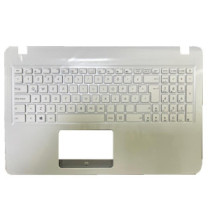 Top case + Teclado compatible para portátil ASUS A540 / X540 Blanco