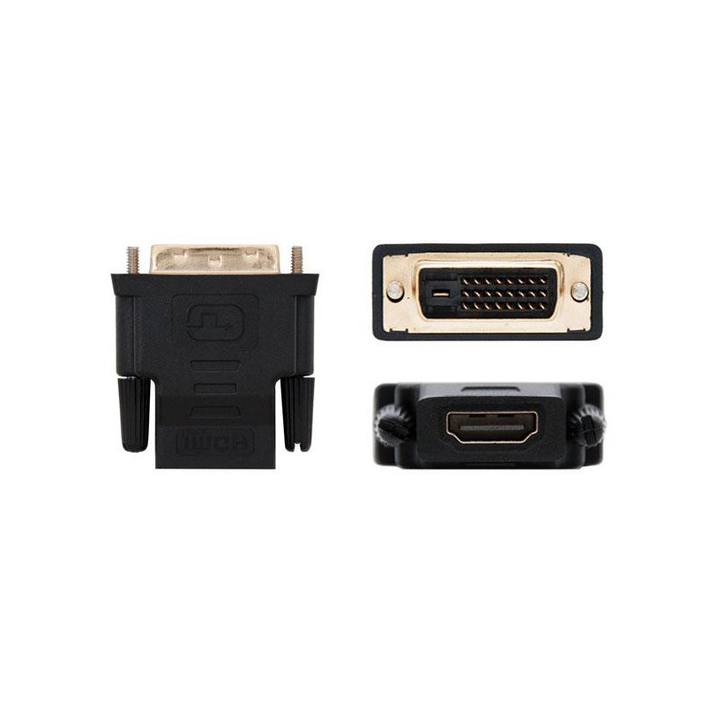 Adaptador Dvi 24+1 Macho a Hdmi Hembra / Nanocable 10.15.0700
