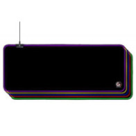 Alfombrilla Gaming Led RGB XL Gembird / Usb / 10 Modos Iluminacion Led / 300x800mm / MP-GAMELED-L