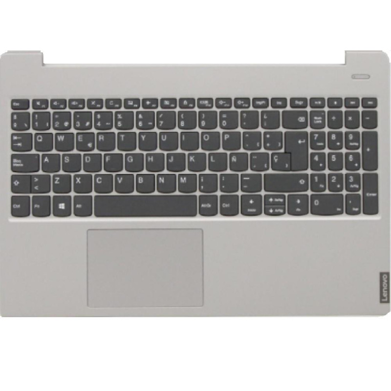 Top case + Teclado compatible para portátil LENOVO S340-15ILL Plata