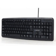 Teclado USb Gembird / 104 Teclas / Negro / KB-U-103-ES