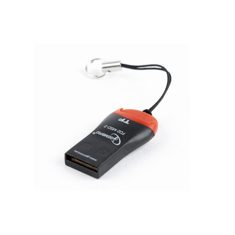 Lector de tarjetas Micro sd a USB Gembird / FD2-MSD-3