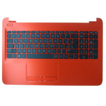 Top case + Teclado compatible para portátil HP 15-AY / 15-BA Rojo