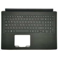 Top case + Teclado compatible para portátil ACER A315 Negro