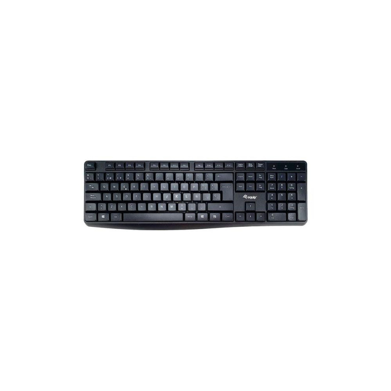 Teclado Usb Equip Life / 105 Teclas / Resistente a salpicaduras / Negro / 245211
