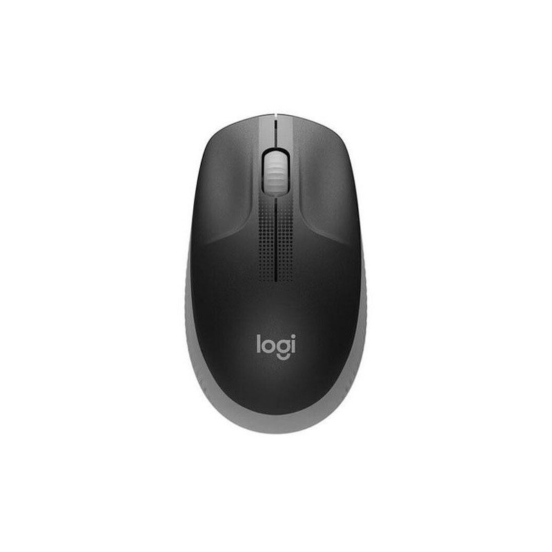 Raton óptico inalámbrico Logitech M190 Negro-Gris / Tamaño normal 910-005906