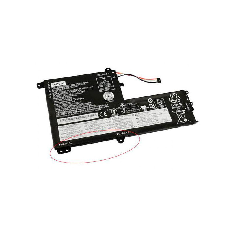Batería original para portátil LENOVO L14M2P21 7.4V 30Wh