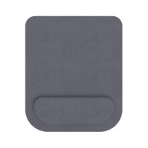 Alfombrilla con reposa muñecas / Espuma Efecto memoria / Gris oscuro / NR9256 One+