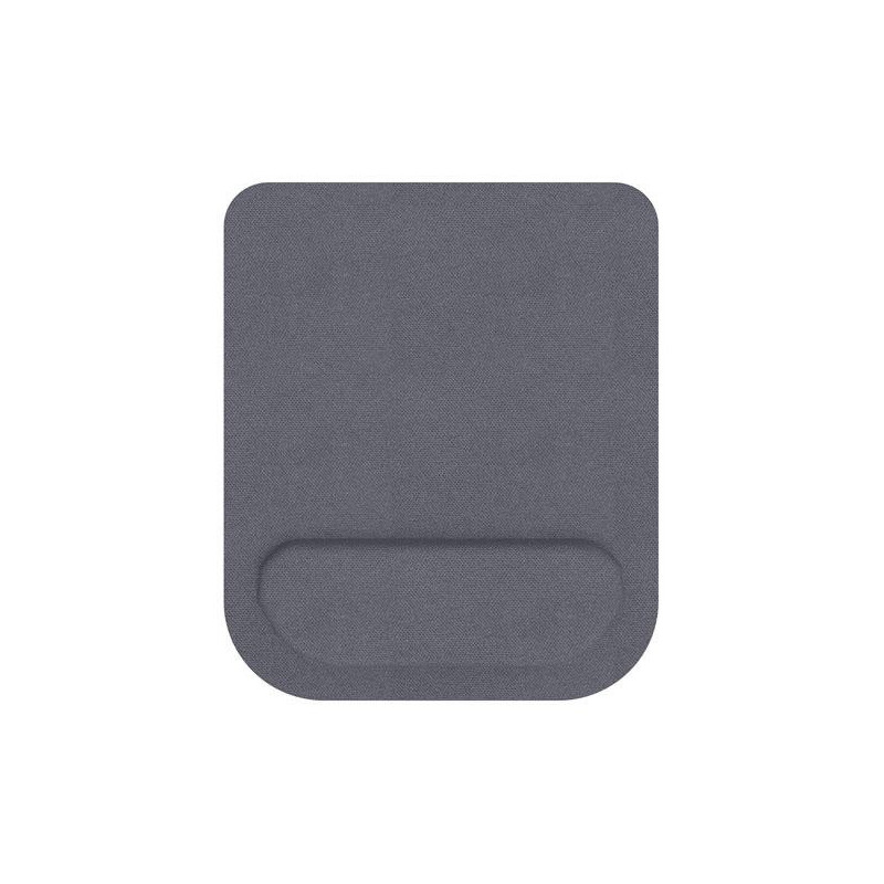 Alfombrilla con reposa muñecas / Espuma Efecto memoria / Gris oscuro / NR9256 One+