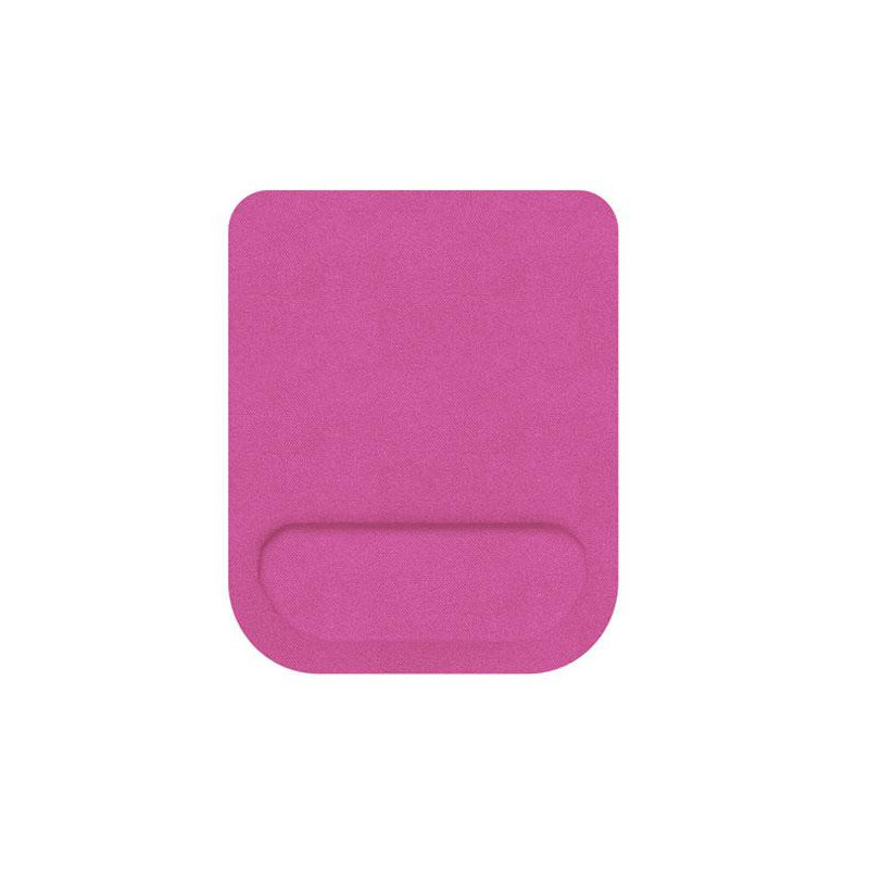 Alfombrilla con reposa muñecas / Espuma Efecto memoria / Rosa / NR9256 One+