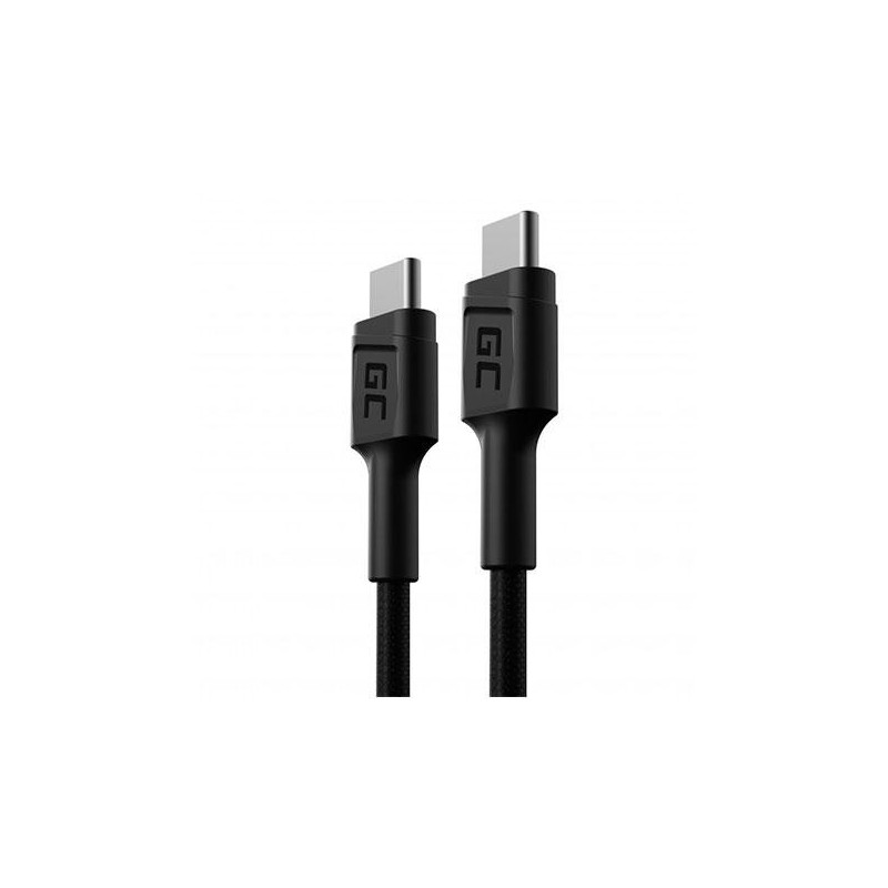 Cable datos Type-C M/M / 0.3m / Qc 3.0 / PD 60w / KABGC31 / Greencell