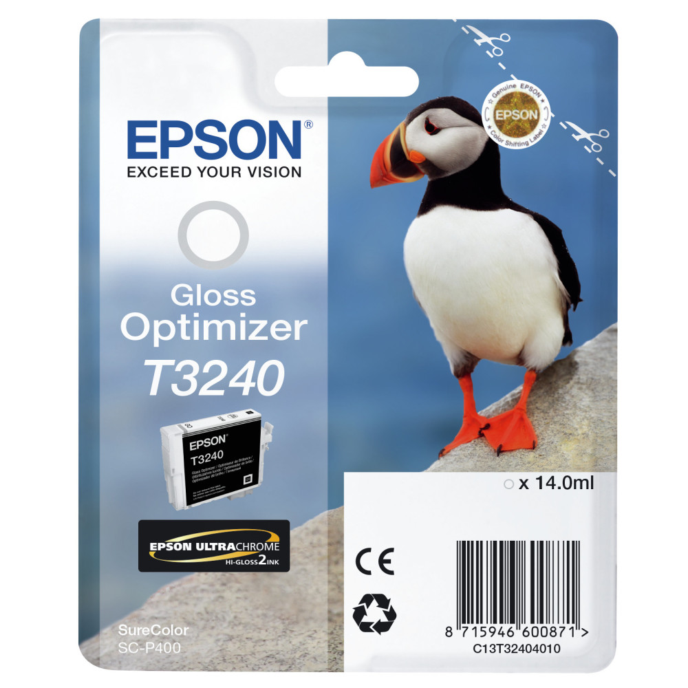 Tinta original epson t3240 optimizador de brillo c13t32404010 14ml