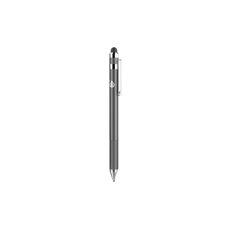 Lapiz tactil - Puntero para Tablet - Smartphones / Ng6032 / Gris / 2x Puntas Tactiles / One+