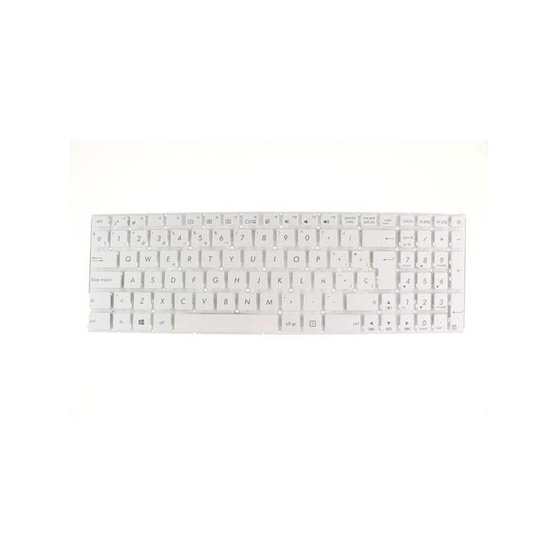 Teclado compatible para portátil ASUS X540 Blanco