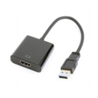 Adaptador Video Usb 3.0 a Hdmi Negro / A-USB3-HDMI-02