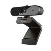 Webcam Streaming Trust 2K TW-250  / QHD 2K / Enfoque Automatico / Gran Angular / 2x Micrófonos